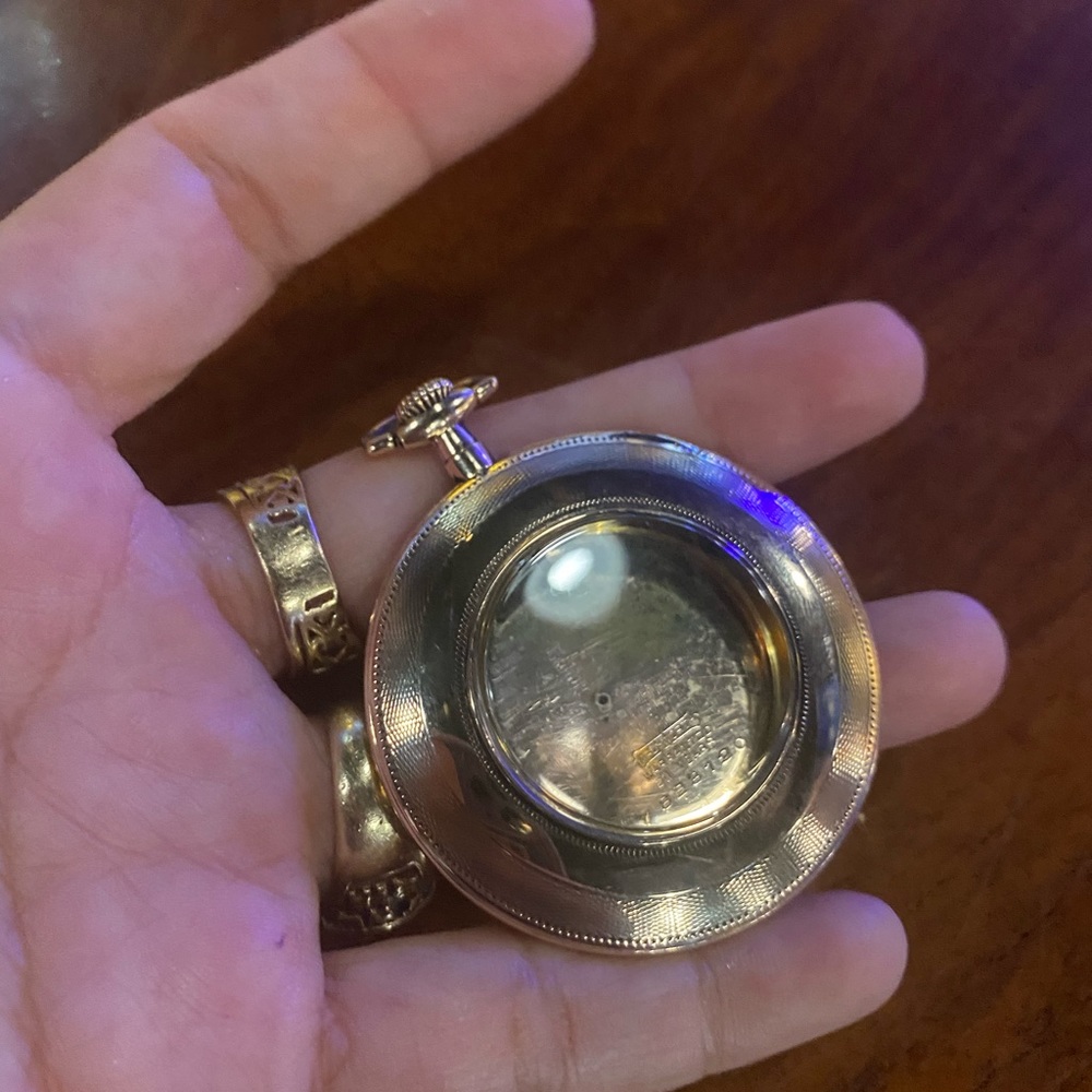 Wads worth 12K gold filled Rose  gold 1949’s locket 36mm